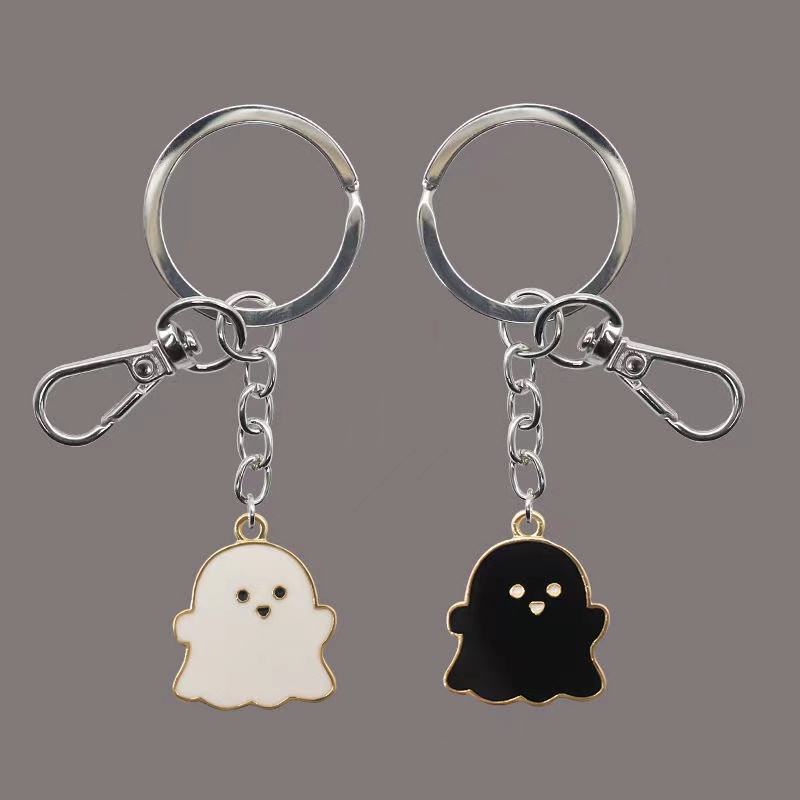 Anime Dễ Thương Ma Cặp Đôi Móc Khóa Cặp Túi Mặt Dây Chuyền / Người Bạn Thân Nhất Ngày Lễ Tình Nhân Ý