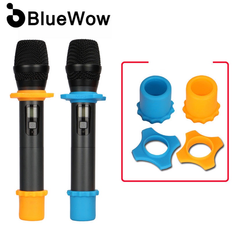 Vỏ cao su bọc bảo vệ micro BLUEWOW CX085 không dây chống trượt tiện lợi