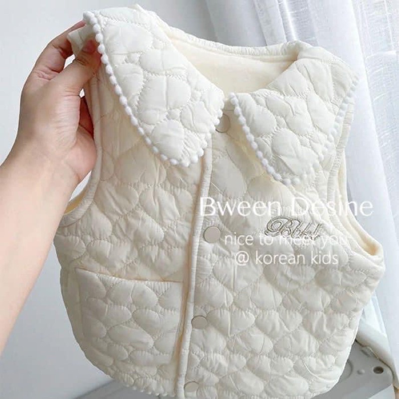 Áo ghile  bé gái dễ thương