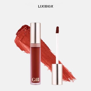 Son kem siêu lì lâu trôi mịn mượt nhẹ môi gilaa long wear lip cream 5g - 01 glad day