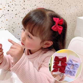 Set Kẹp Tóc Nơ Dễ Thương Cho Bé Gái
