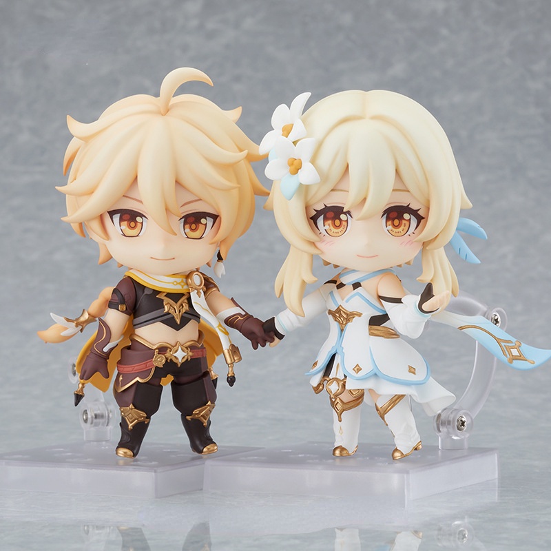 Máy Va Chạm Nendoroid Genshin #1717  #Mô Hình Đồ Chơi Nhân Vật Lumine 1718 Bằng Pvc Chất Lượng Cao