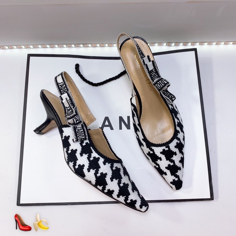 SANDAL CD GÓT NHÚ 6cm