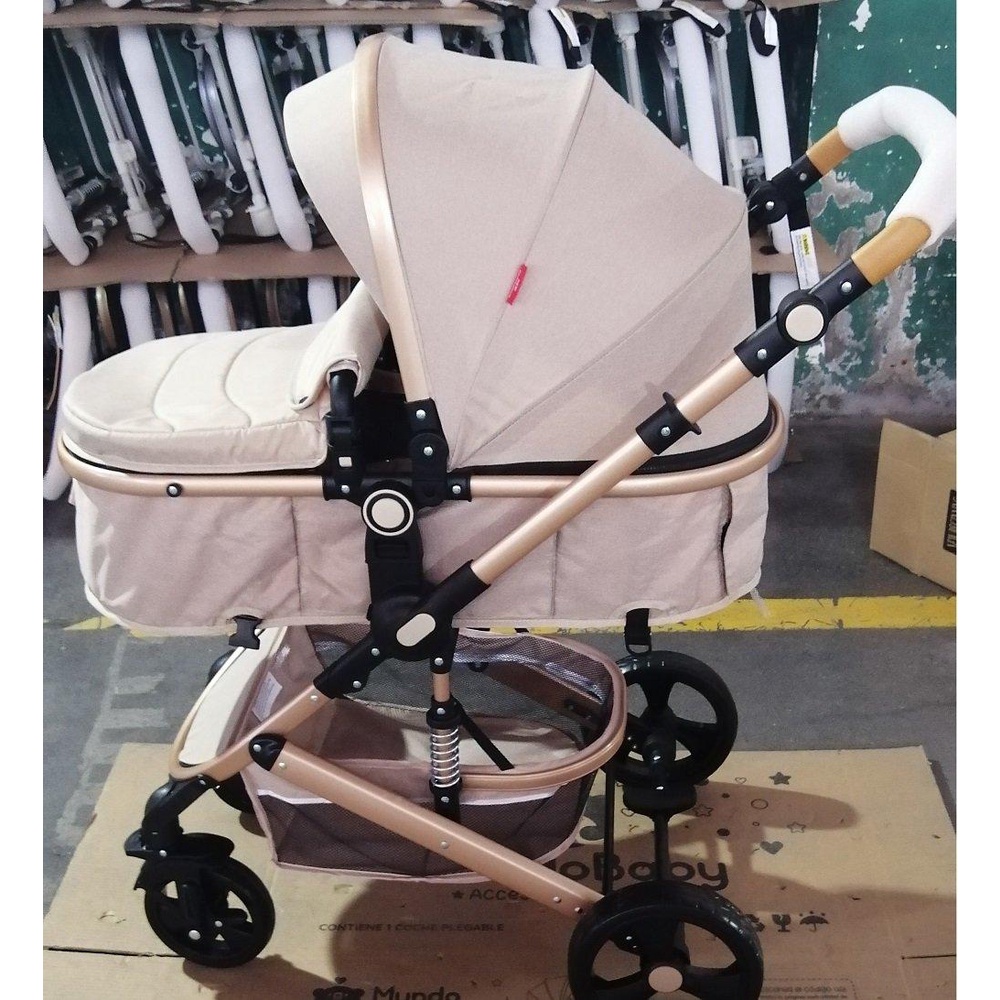 Xe Đẩy Nôi Em Bé Gấp Gọn 2 Chiều New Beginning 530-D Cho Bé Nằm, Ngồi, Du Lịch, Đi Chơi - Từ 0-3 Tuổi - Timikid