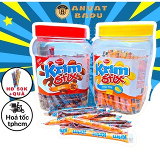 Kẹo que krim stix ❤️ freeship ❤️ kẹo que mềm socola phô mai 105 que