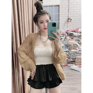 Aó Khoác Len Mỏng Qc