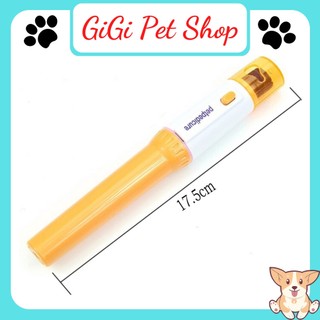 Máy mài móng chân cho thú cưng chó mèo phù hợp chó lớn nhỏ tặng kèm đầu thay thế - GiGi Pet Shop
