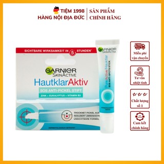 Bút chấm mụn tiệm 1998 - bút chấm mụn siêu tốc garnier hautklar giúp làm khô cồi mụn, làm mịn vết mụn nhanh chóng