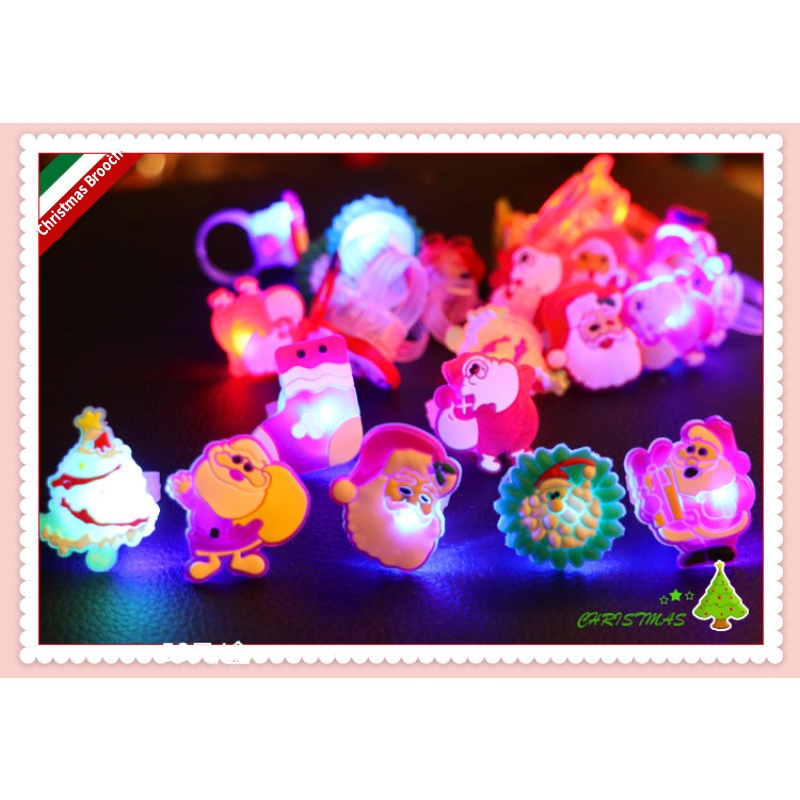 Nhẫn Đèn led Phát Sáng Hình Đầu Lâu / Bí Ngô Dễ Thương Trang Trí halloween Cho Trẻ Em