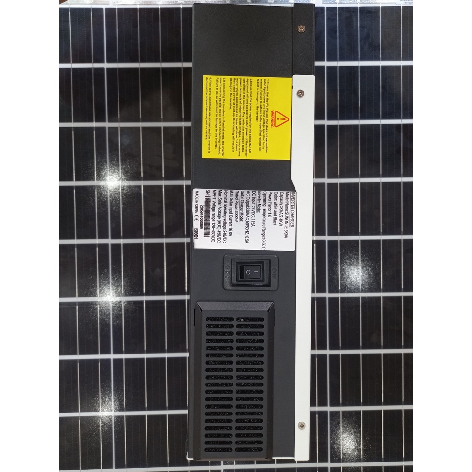 Biến tần offgrid 2,4KW - 24VDC  SAKO SUNON-E ; Max PV 3000wp; 450VDC, Bảo hành 12 tháng, sản phẩm chính hãng