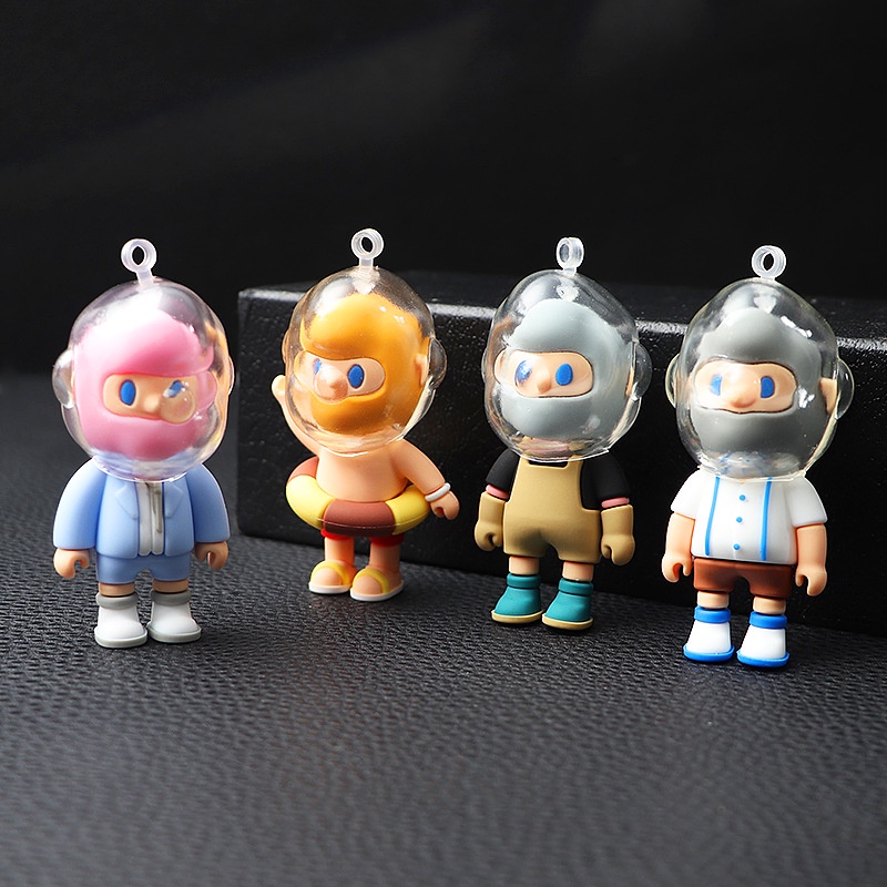 Bob-x Móc Chìa Khóa Xe Hơi / Túi Xách Bằng Da Sáng Tạo Cá Tính