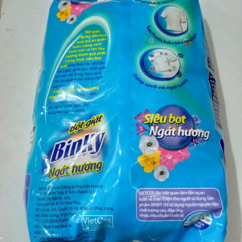 BỘT GIẶT BINKY NGÁT HƯƠNG 5.7KG