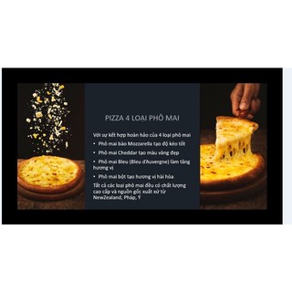 [HOẢ TỐC] Pizza 4 loại phô mai