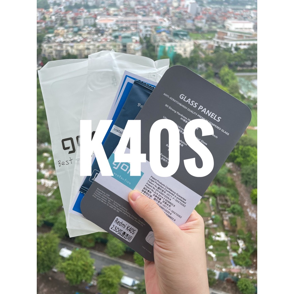 Bộ 2 Kính Cường Lực Gor Xiaomi Redmi K40S Cao Cấp Chính Hãng