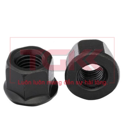 Đai ốc mặt bích - thép đen