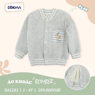 Dokma Áo khoác nỉ bông Bomber cho bé