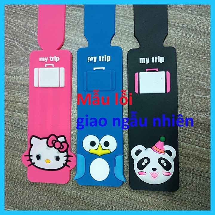 HCM - Thẻ hành lý hình thú dễ thương nhỏ gòn