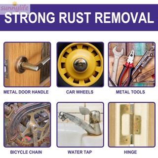 1 Pc Rust Remover+1*Brush Car Maintenance Cleaning Rust Remover 30ml Durable New