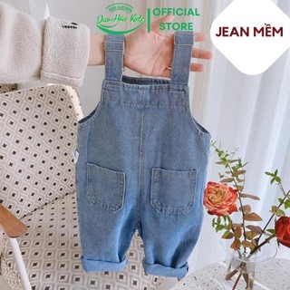 Yếm bò cho bé trai, bé gái, yếm jean cao cấp mềm, mịn.