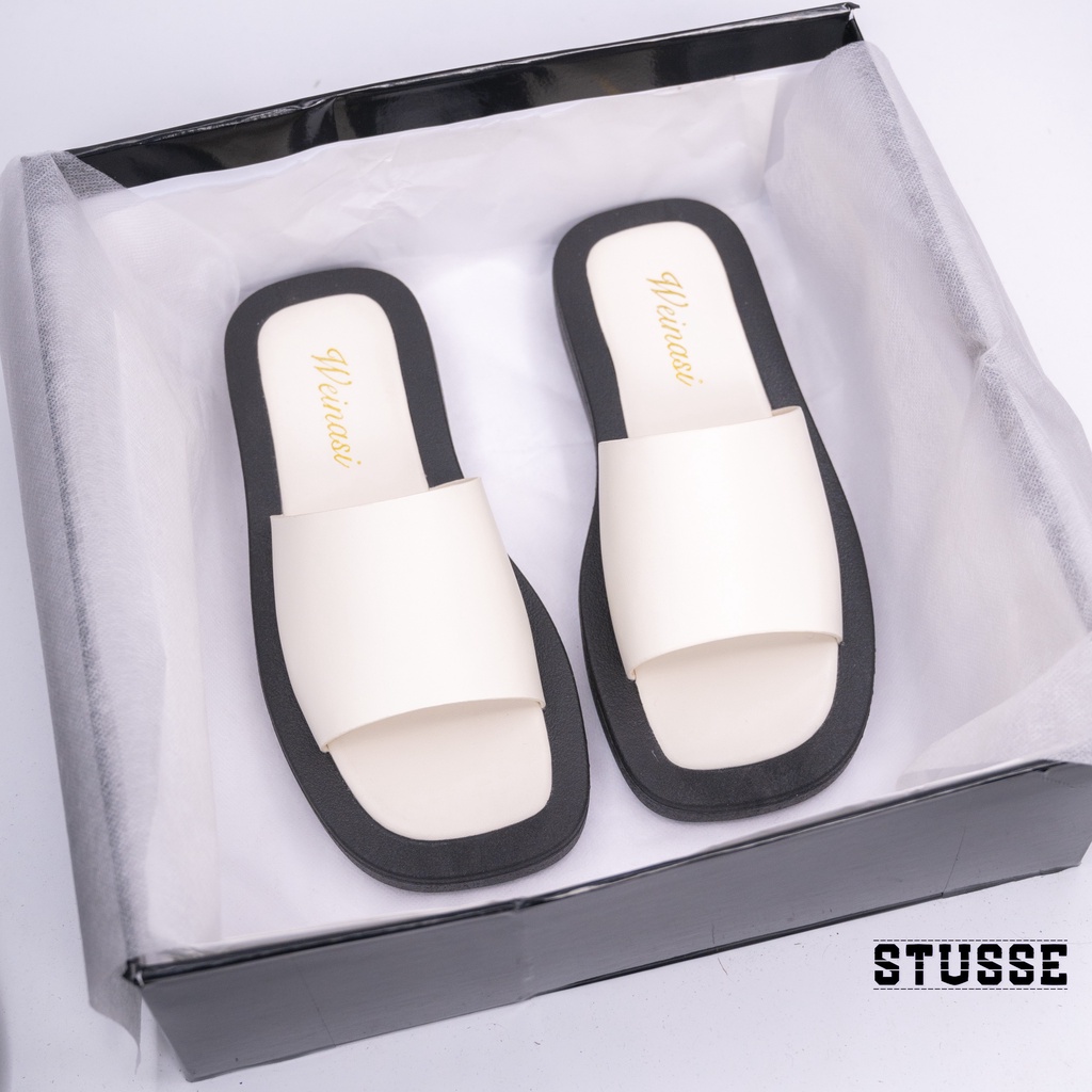 Dép Quai Ngang Nữ Ulzzang Thời Trang Hàn Quốc - DE001