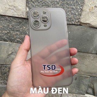Combo 2 Ốp Lưng Trong Nhám Unibody iPhone 14 Pro Max Siêu Mỏng