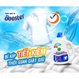 Nước giặt bosster 6 trong 1 can 3.7kg - ảnh sản phẩm 5