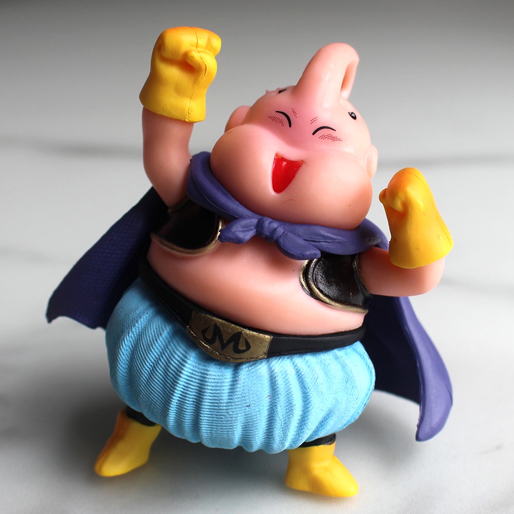 Mô hình Ma Bư 7 viên ngọc rồng siêu dễ thương cao 9cm Dragon Ball Majin Buu figure ToystationVN