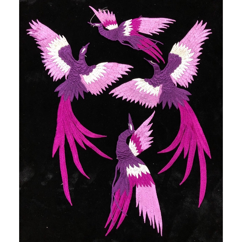 Ren thêu 4 chú hạt xinh xắn