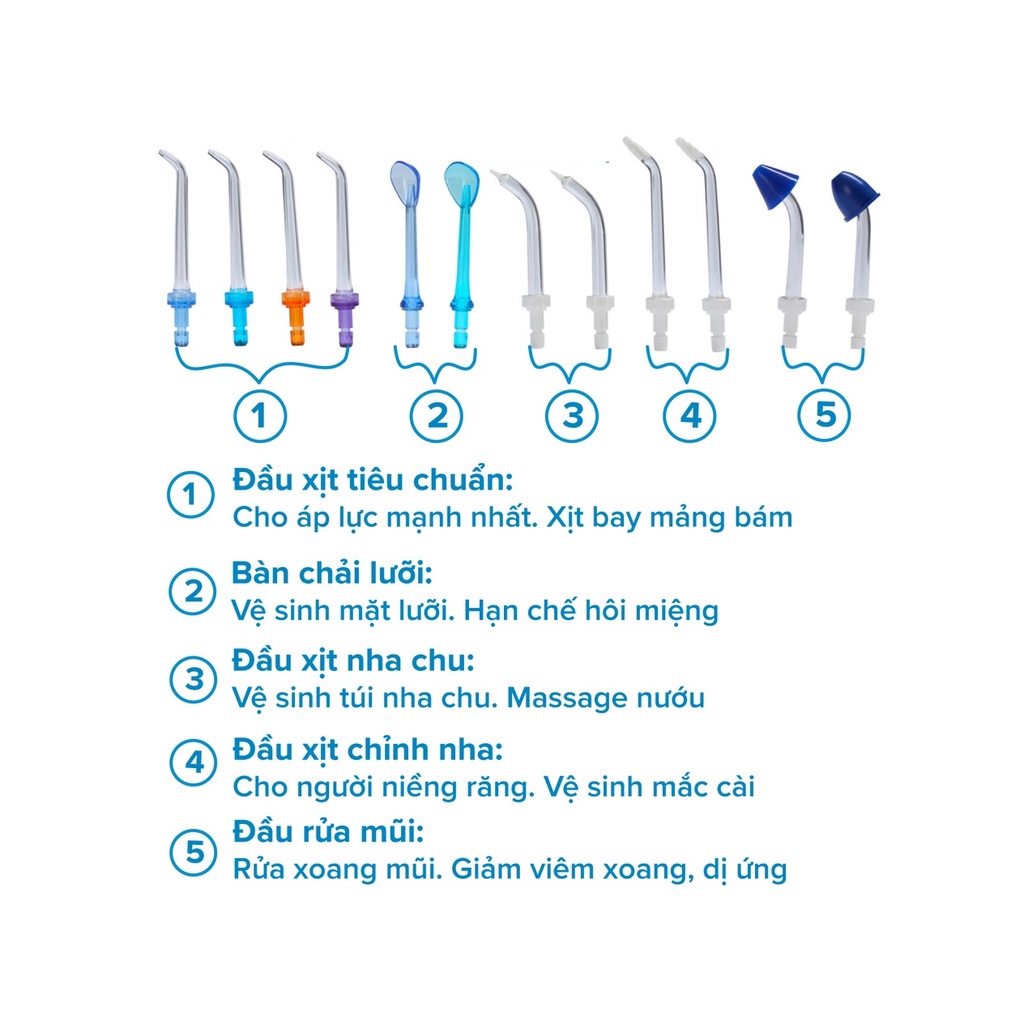 Máy tăm nước gia đình H2OFloss HF9