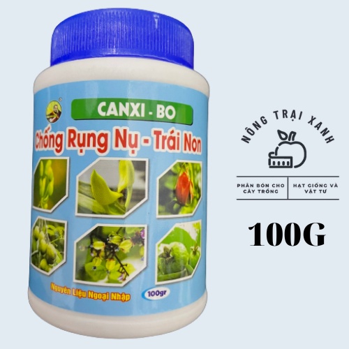 CANXI - BO chống rụng nụ hoa, trái non - PHÂN BÓN CUỐC VÀNG