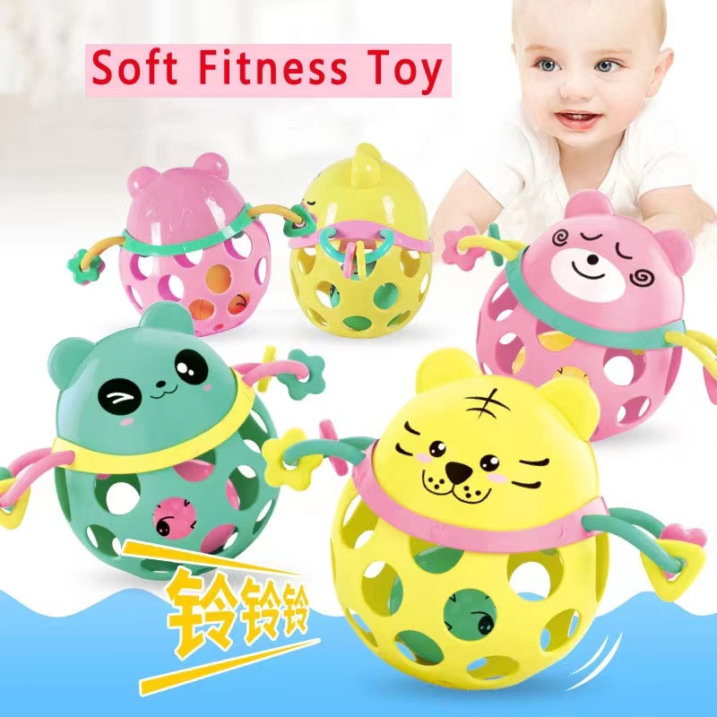 0-36 tháng Baby Ring Puzzle Toy