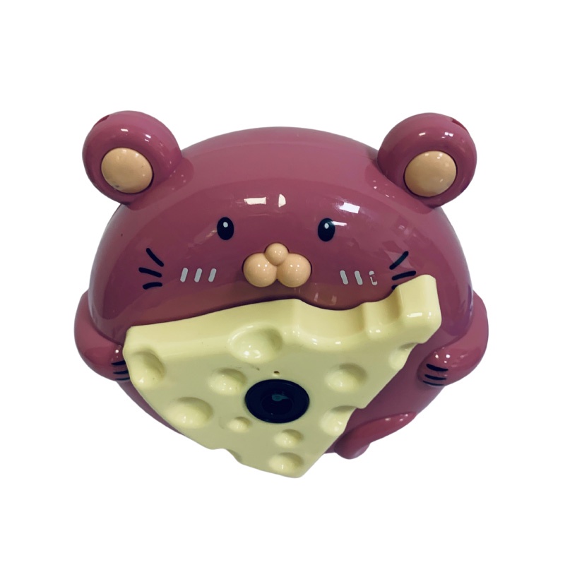 Đồ Chơi Máy Chụp Hình Bong Bóng CLEVER HIPPO TOY Chuột Hồng Đáng Yêu BC2261600