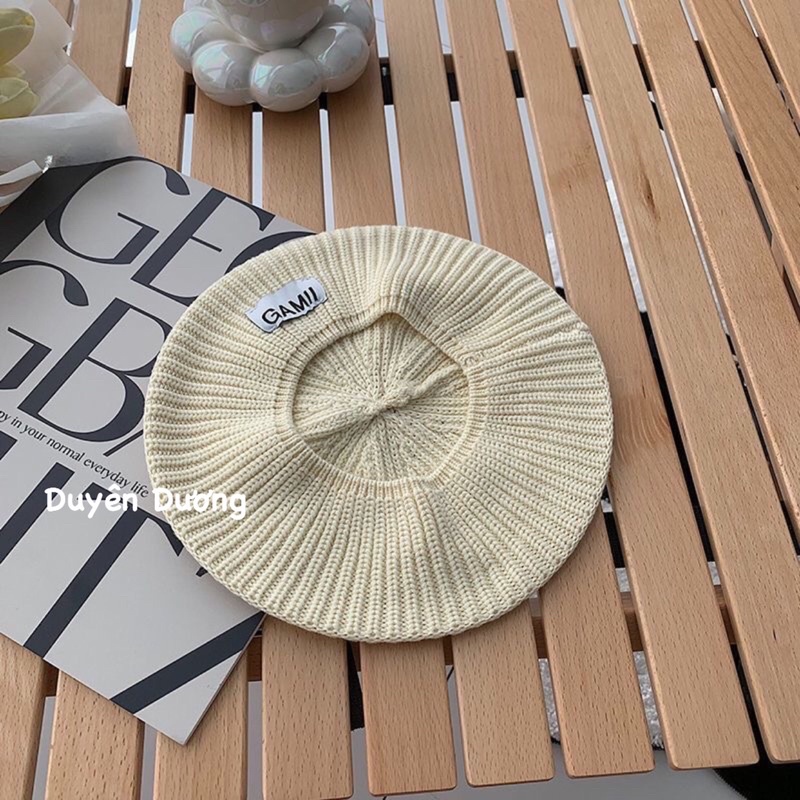 Mũ nồi len dệt kim GAMI