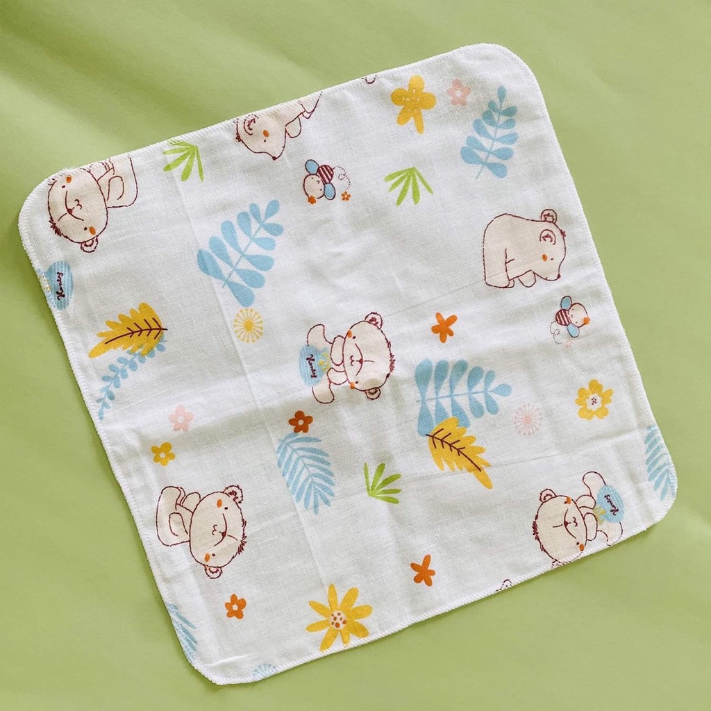 Set 10 Khăn Sữa Sợi Tre⚡️FREE SHIP⚡️Set 10 Khăn Sữa Sợi Tre, Khăn Sữa Xô 2 Lớp Cho Bé