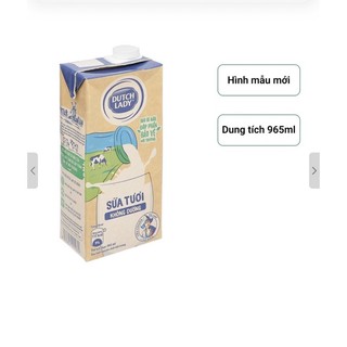 THÙNG 12 HỘP CÓ ĐƯỜNG/ KHÔNG ĐƯỜNG 965ml date xa