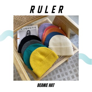 Nón len beanie ngắn basic
