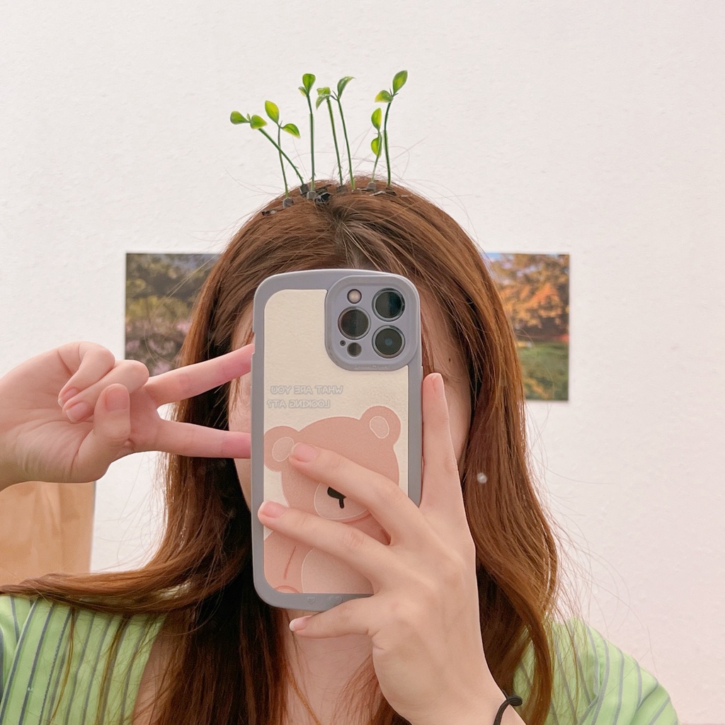 Kẹp Tóc Nhỏ HynBee Hình Mầm Cây Vui Nhộn Dễ Thương