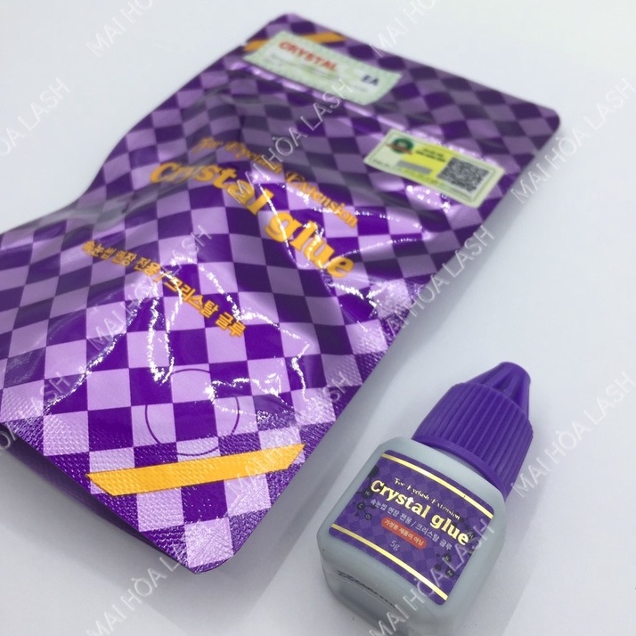 Keo Nối Mi Crystal Chính Hãng - Dụng Cụ Nối Mi - Mi Fan - Mi Khay - Mai Hòa Lash