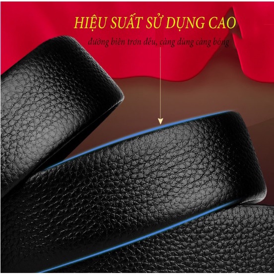 Thắt Lưng Da Nam Cao Cấp Hàng Hiệu CARTELO Thắt Lưng Nam Da Bò 2 Lớp 100% Khóa Tự Động G03- Bảo Hành 3 Năm - Đồ Da Kings