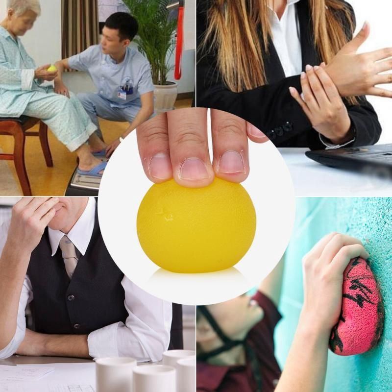 Bóng cao su đàn hồi luyện cơ tay, giảm stress hiệu quả