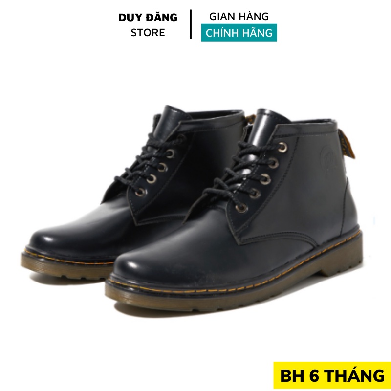 Giày derby nam, giày boots nam cổ lửng, đế khâu chắc chắn, tăng chiều cao 3cm