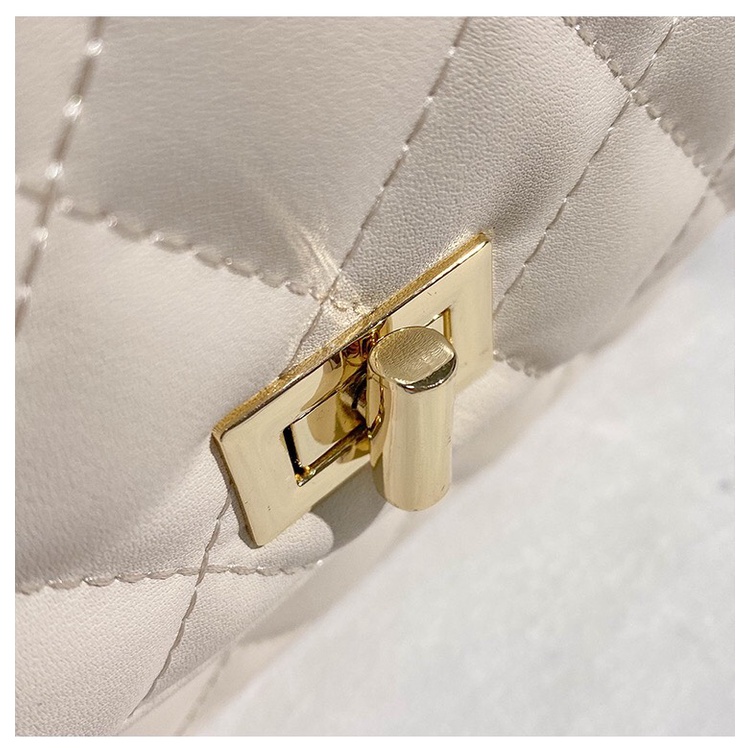 Túi Xách Nữ Carit & Koty Dáng Gập May Caro Da PU Cao Cấp - Hàng QC