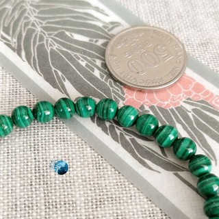 Vòng tay đá malachite 4.5mm