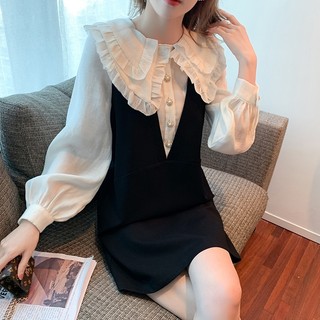 Đầm Tay Dài Thời Trang Cá Tính Xinh Xắn Cho Nữ