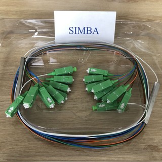1 Bộ chia quang 1x8 ngõ Optical Splitter dạng TUBE, Chia quang 1x8 TUBE chất lượng cao