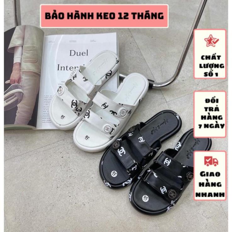 DÉP DA 2 QUAI HOẠ TIẾT C H A N E L SIÊU ÊM