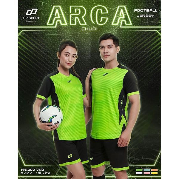 Bộ Quần Áo Đá Banh Không Logo Chính Hãng CP Arca - Vải Mè Cao Cấp