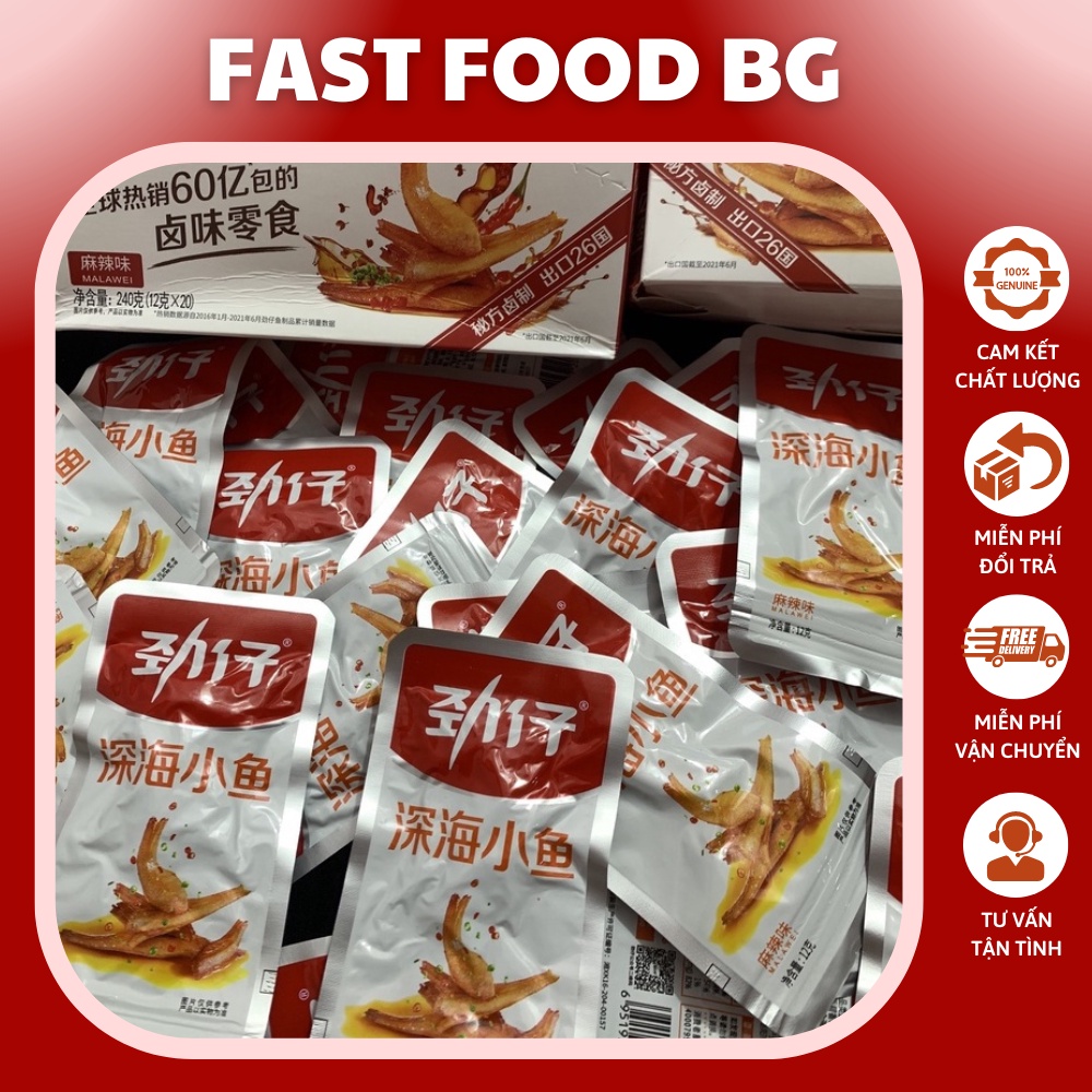 Cá Cay Đặc Sản Hồ Nam - Dai Ngon, Đậm Đà, Vị Cay Tê Tê Khó Cưỡng (Set 5 Túi)