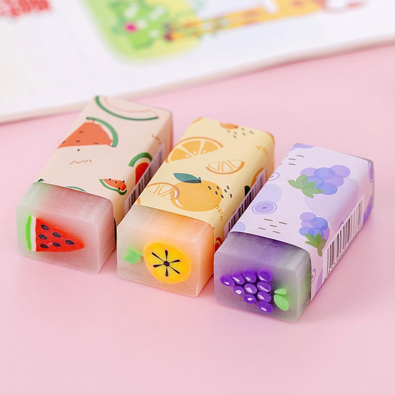 Cục Tẩy Hình Bánh Sandwich / Dâu / Dưa Hấu / Khủng Long