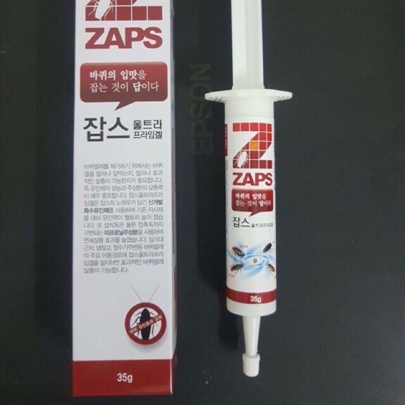 thuốc diệt gián Đức Zaps ( gián bé li ti) nhập khẩu Hàn Quốc